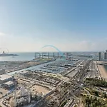 Upgraded 1Br Overlooking Palm Jumeirah & Sea Views From Living To Bedroom, Elite Residence, Dubai Marina By Deluxe Holiday Homes