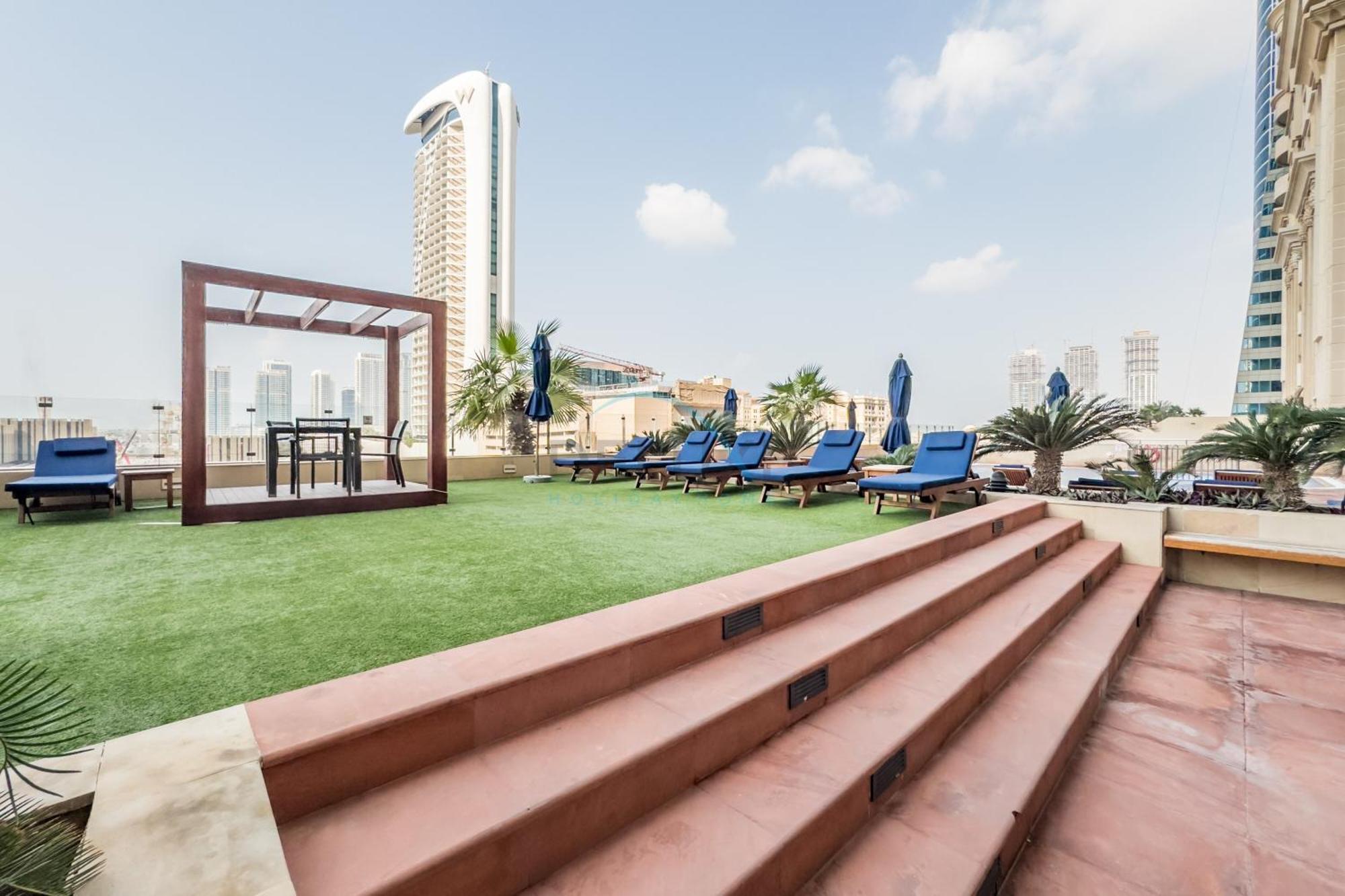 Appartement Upgraded 1br Overlooking Palm Jumeirah & Sea Views From Living To Bedroom, Elite Residence, Marina By Deluxe Homes